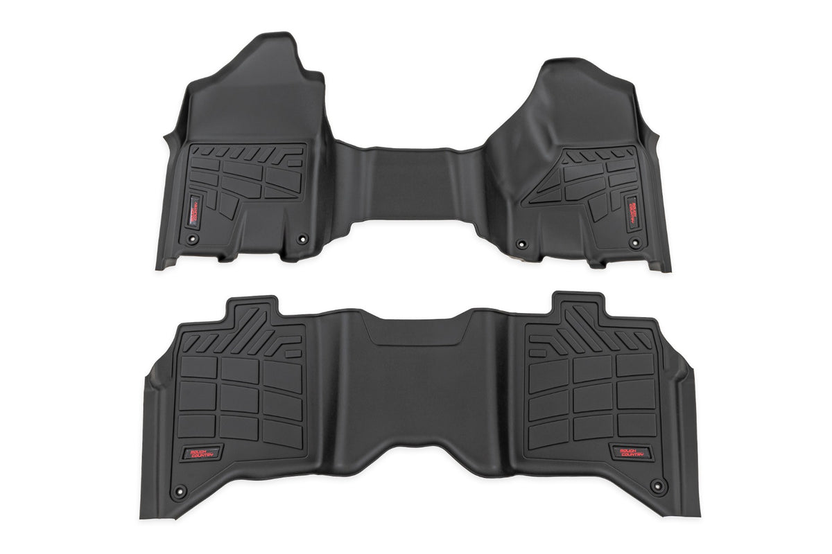 Sure-Fit Floor Mats | Front & Rear | Crew | Ram 2500/3500 2WD/4WD (2019-2026)