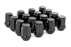 M10 x 1.25 Acorn Lug Nuts | Black | Set of 16