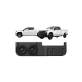 TXGM19D10 Chevy Silverado/GMC Sierra (2019+) Under Seat Dual 10" Loaded Subwoofer Enclosure