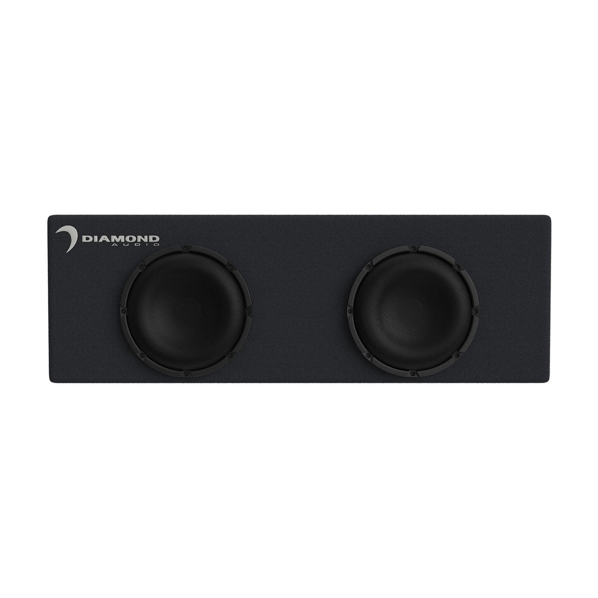 DESMB8DA - Dual 8" Slot Vented Active Subwoofer Enclosure (2 ohm )