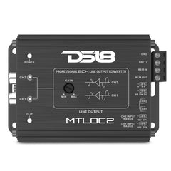 2-Channel High-to-Low Level Line Output Converter with Remote Turn-On - DS18