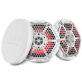 6.5” Marine 2-Way Hybrid Speaker with RGB LED, Compression Driver and Neodymium Magnet | 250W RMS 4-Ohm - DS18