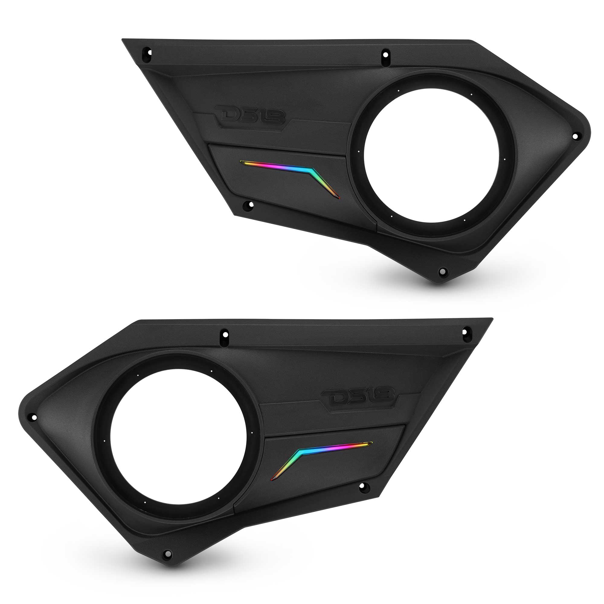 Polaris RZR Front Door Panels for 8” Speakers with Digital LED Lighting - DS18
