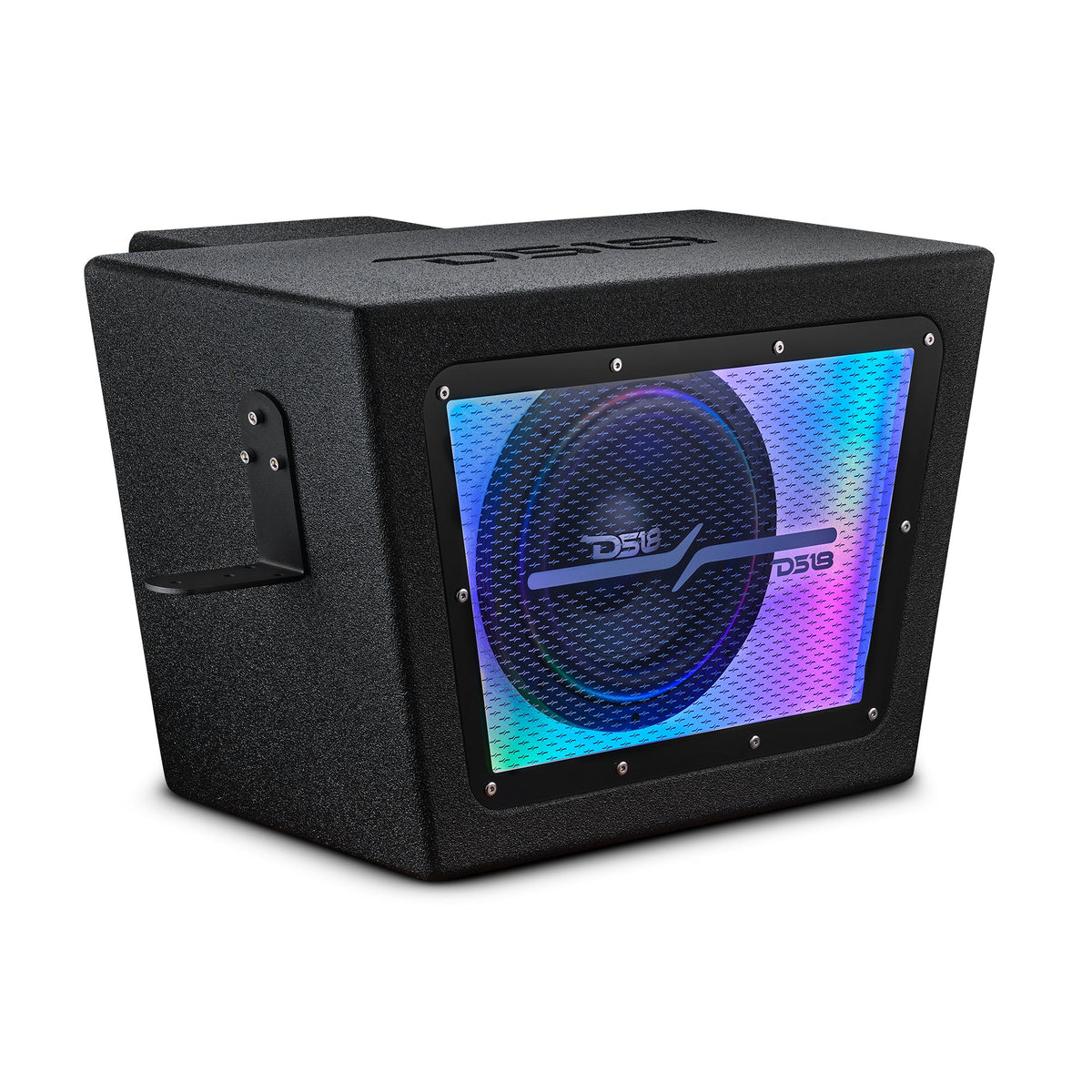 Polaris RZR PRO/XP 10" Bandpass Subwoofer Enclosure for Rear Cargo Box with Digital LED Lights | EXL-X10.2D Preloaded - DS18