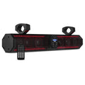 26" Marine Amplified Soundbar with Bluetooth USB & RGB Lighting 6 Speakers 600 Watts - DS18