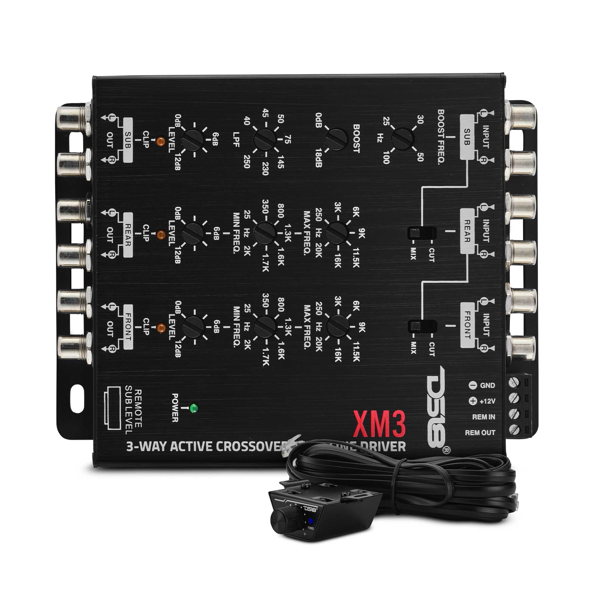3-Way Active Crossover With Line Driver - DS18