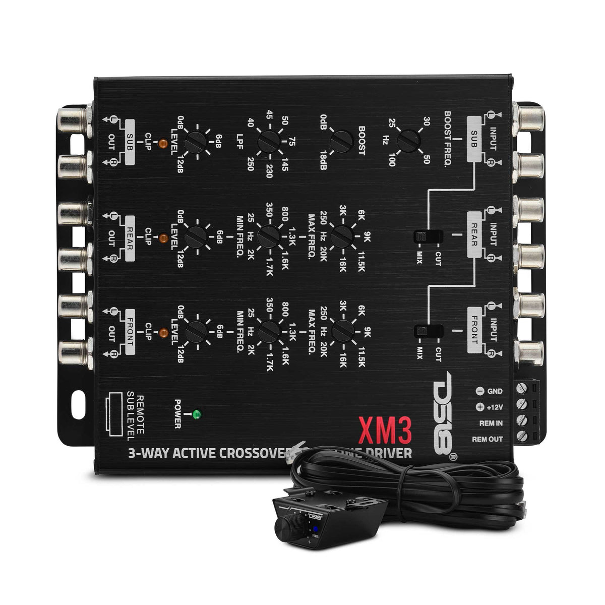 3-Way Active Crossover With Line Driver - DS18