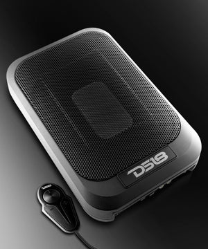 7x9" Amplified UnderSeat Subwoofer with a 4x6 Radiator 230 Watts Max - DS18
