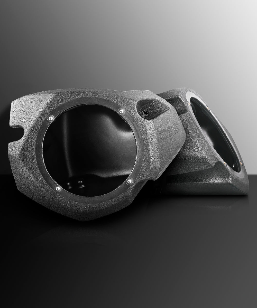 Polaris RZR 6.5" Front Kick Panel Pods - Empty - DS18
