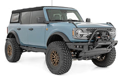 High Winch Mount | All Models | 9500S | 20 Inch Black Single Row LED | Ford Bronco (21-26)