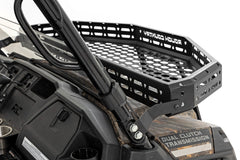 Front Cargo Rack |Black Series LED | 6" Light | Slim Line | Honda Pioneer 1000