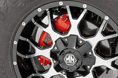 Caliper Covers | Front and Rear | Red | Chevy/GMC Sierra 1500 (19-26)/Silverado 1500 (19-26)