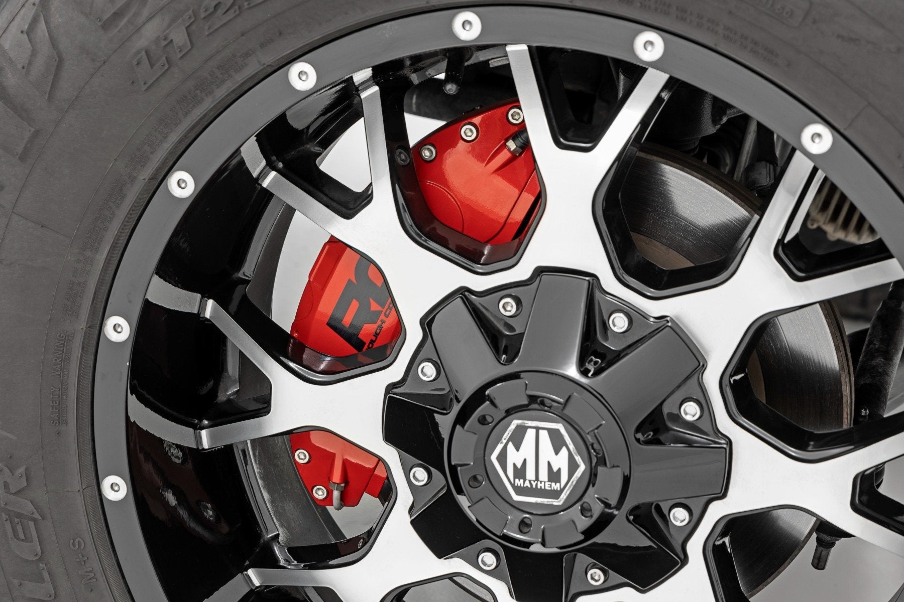 Caliper Covers | Front and Rear | Red | Ford F-150 2WD/4WD (2021-2026)