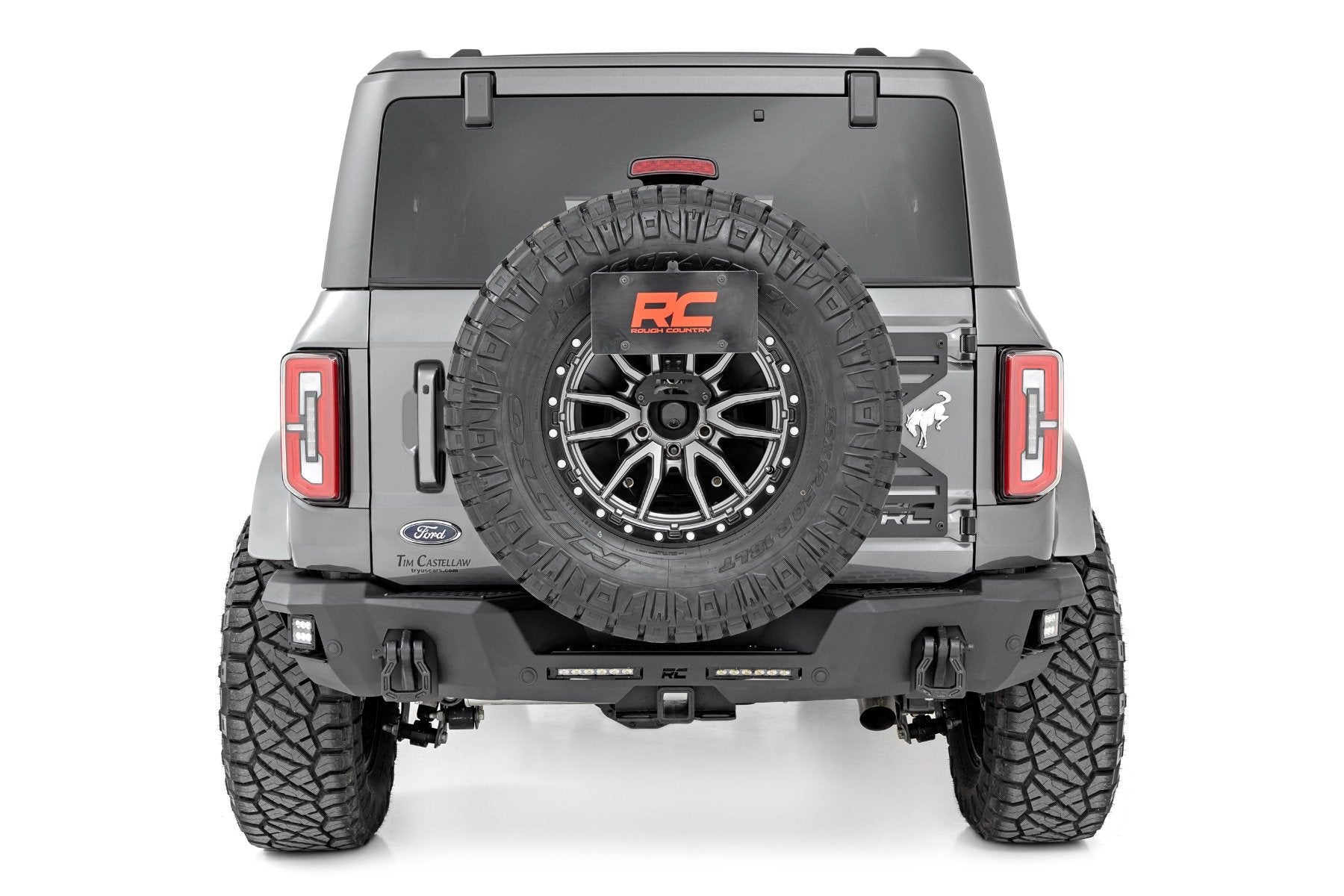 Rear Bumper | Black Series LED | Flood | Ford Bronco 4WD (2021-2026)