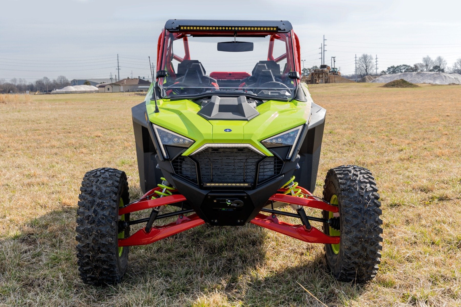 Full Windshield | Scratch Resistant | Polaris RZR Turbo R 4