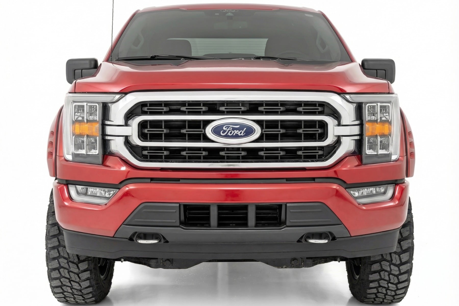 SF1 Fender Flares | EA Hot Pepper Red | Ford F-150 2WD/4WD (2021-2026)