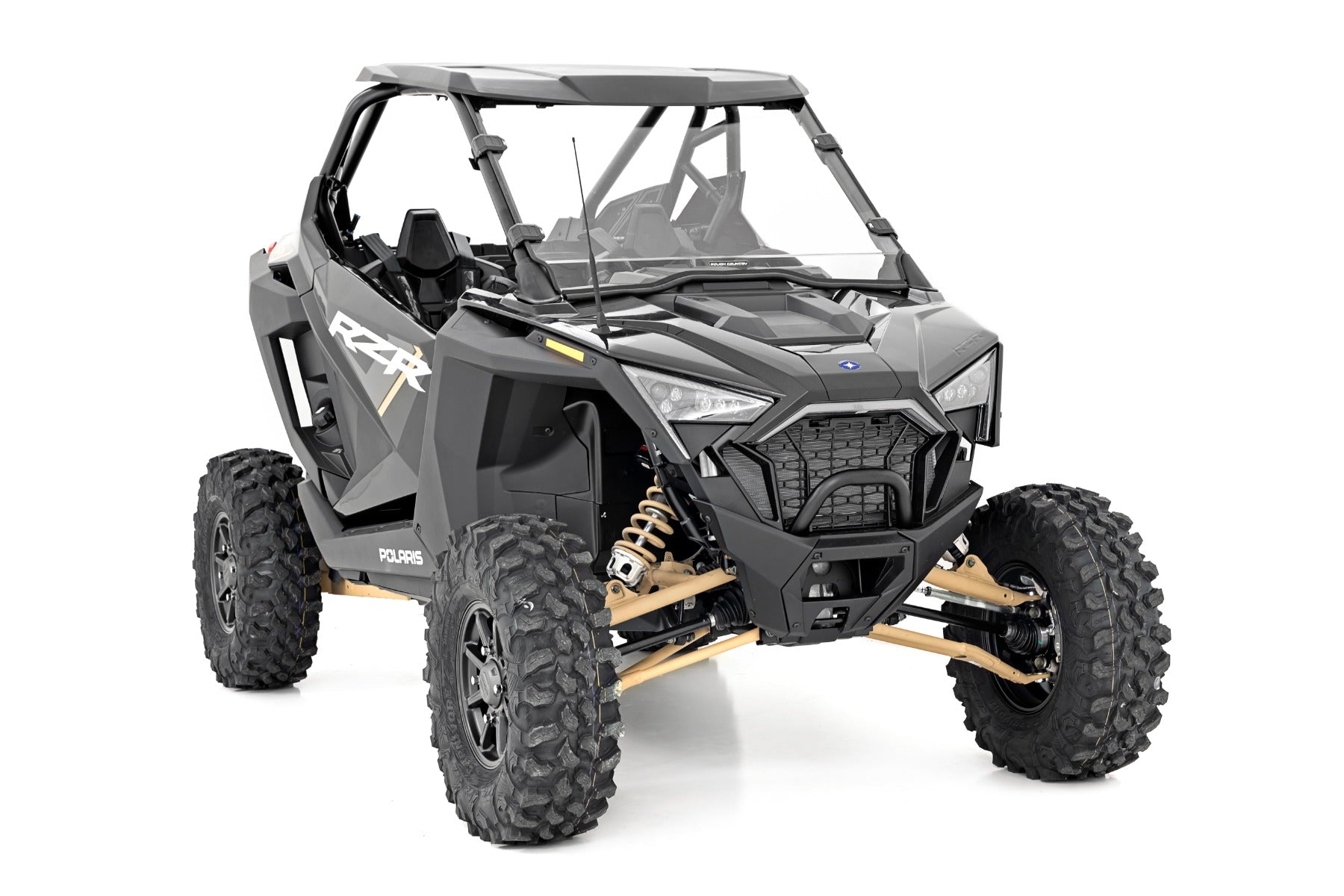 Full Windshield | Scratch Resistant | Polaris RZR Turbo R