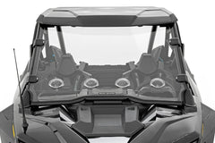 Vented Full Windshield | Scratch Resistant | Polaris RZR Turbo R 4
