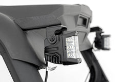 LED Light Kit | Rear Mount | 2" Black Pair | Spot | Can-Am Maverick Sport 1000R