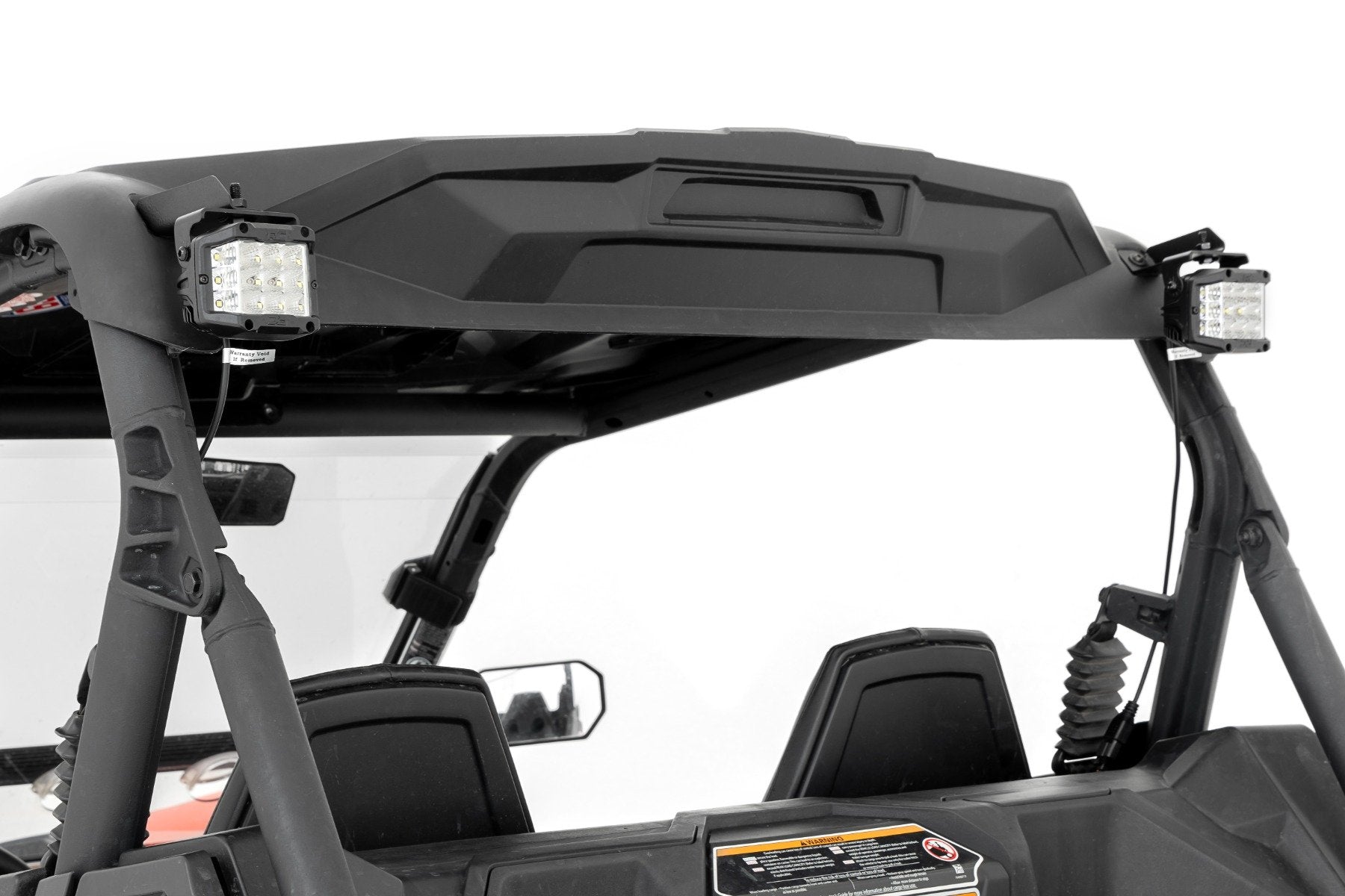 LED Light Kit | Rear Mount | 2" Black Pair | Spot | Can-Am Maverick Sport 1000R