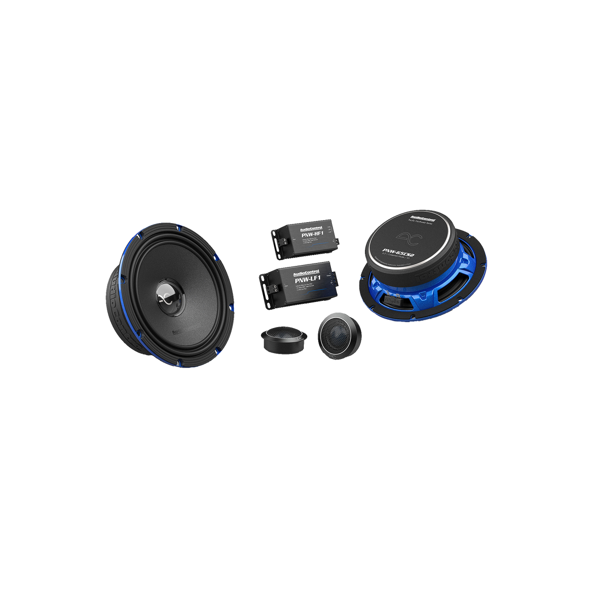 PNW-65CS2 6.5" Component Speakers, 100W RMS, 3 Ohms (Pair)