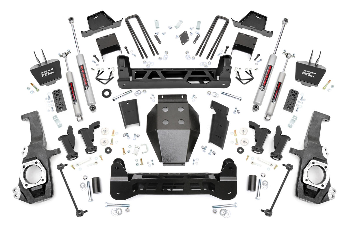 7 Inch Lift Kit | Torsion Drop | w/ Overloads | Chevy/GMC 2500HD/3500HD (20-25)