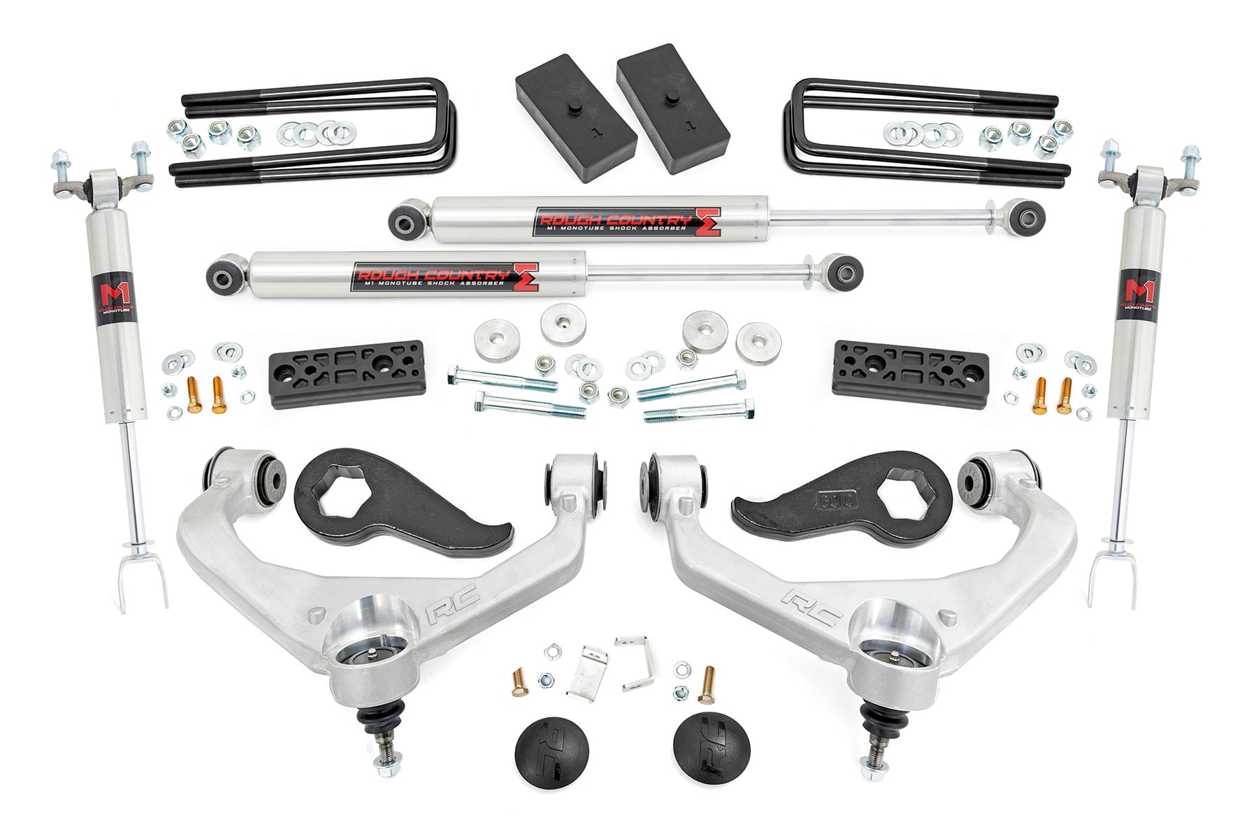 3 Inch Lift Kit | UCAs | M1 | w/ Overloads | Chevy/GMC 2500HD/3500HD (20-26)