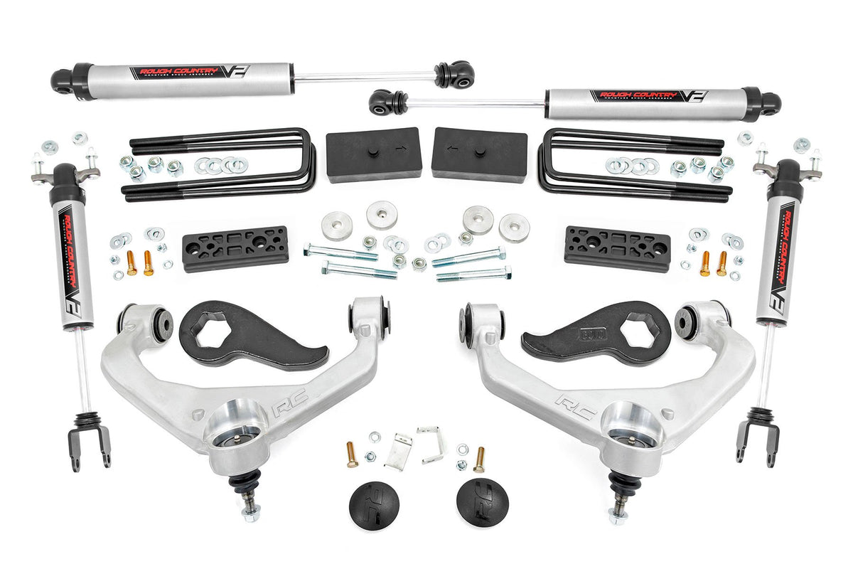 3 Inch Lift Kit | UCAs | V2 | w/ Overloads | Chevy/GMC 2500HD/3500HD (20-26)