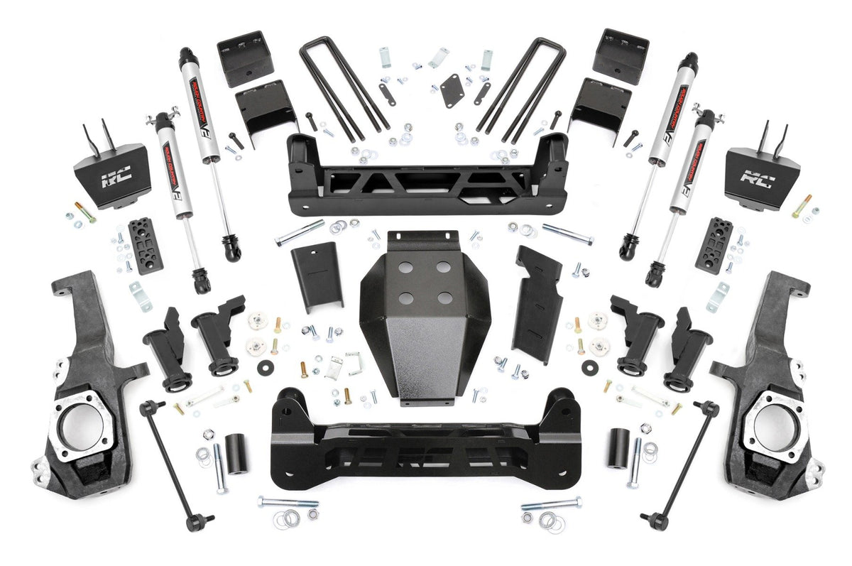 5 Inch Lift Kit | Torsion Drop | V2 | w/ Overloads | Chevy/GMC 2500HD/3500HD (20-26)