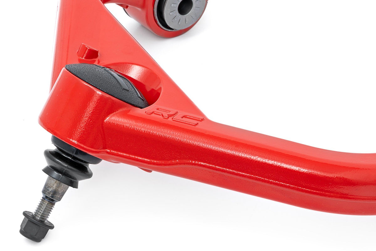 Red Forged Upper Control Arms | 3 Inch Lift | Chevy/GMC 2500HD/3500HD (20-26)