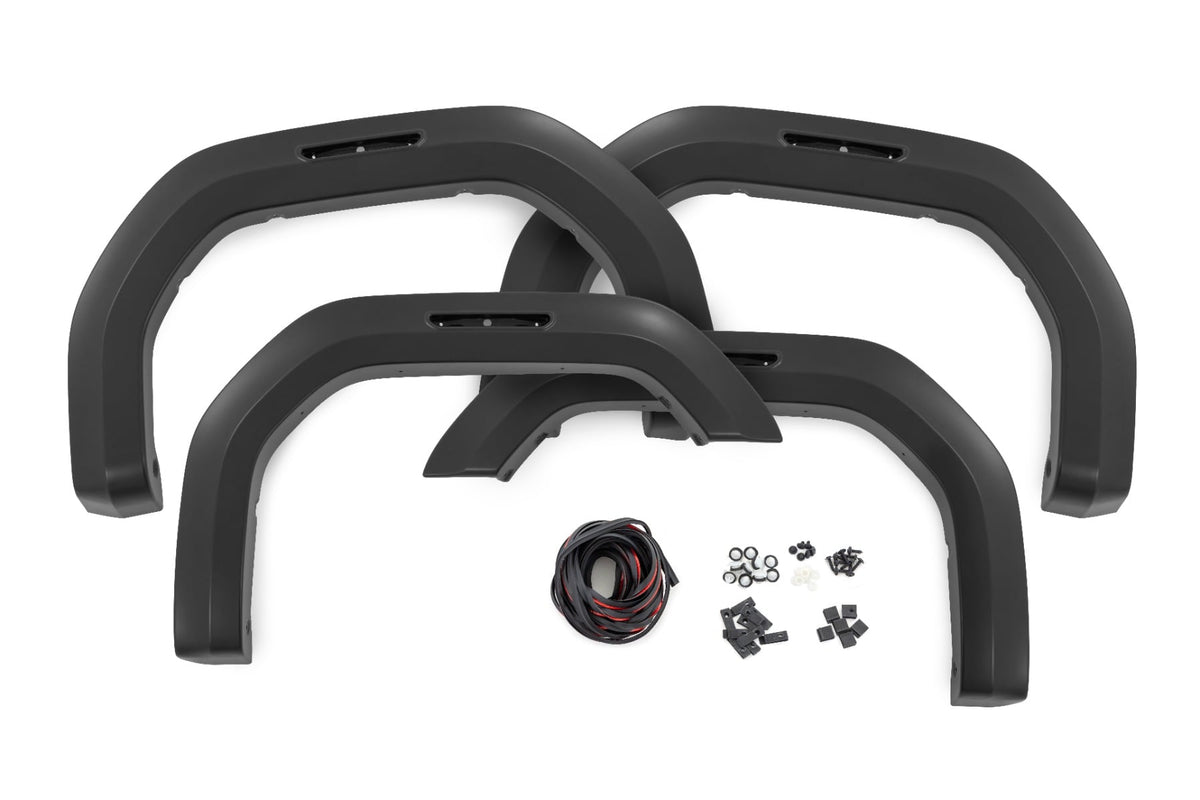 Sport Fender Flares | GJI Dark Sky | GMC Sierra 2500 HD/Sierra 3500 HD (20-26)