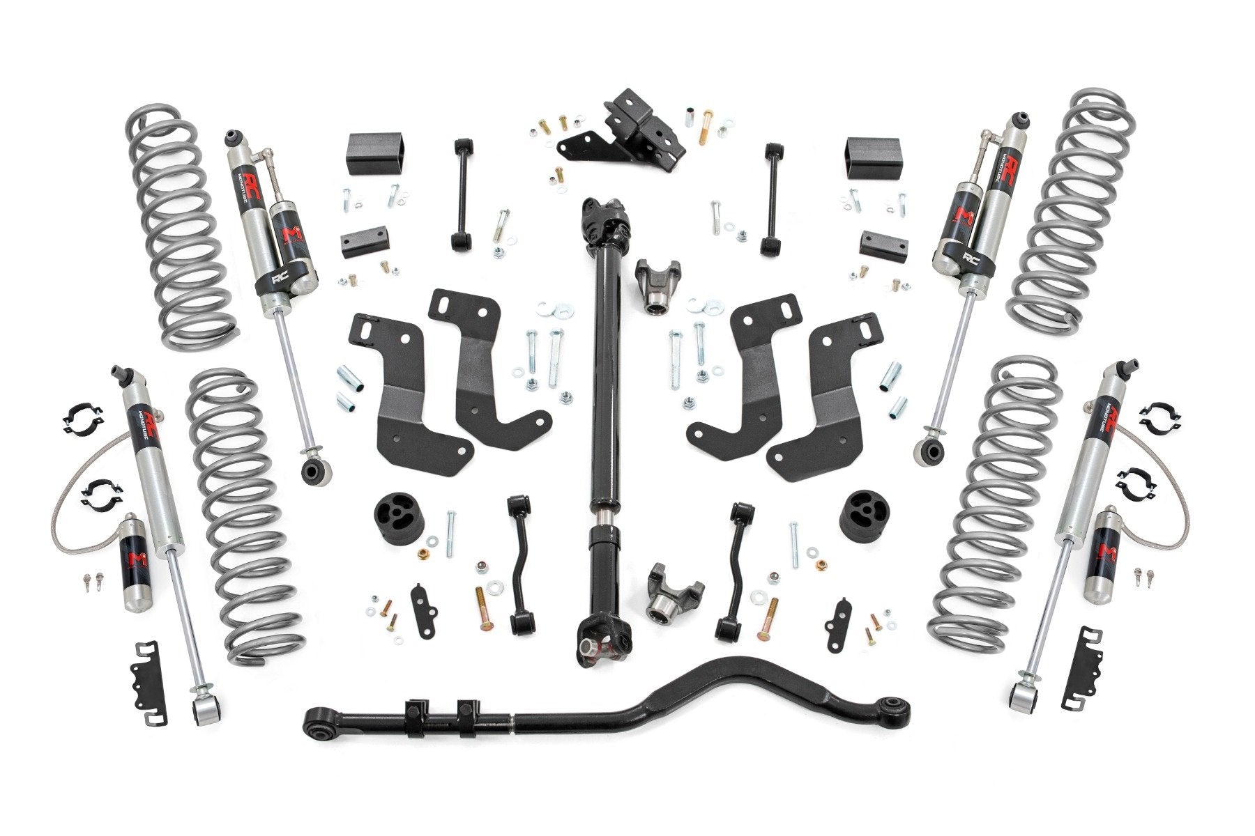 3.5 Inch lift Kit | C/A Drop | FR D/S | M1R | Jeep Wrangler Unlimited (24-26)