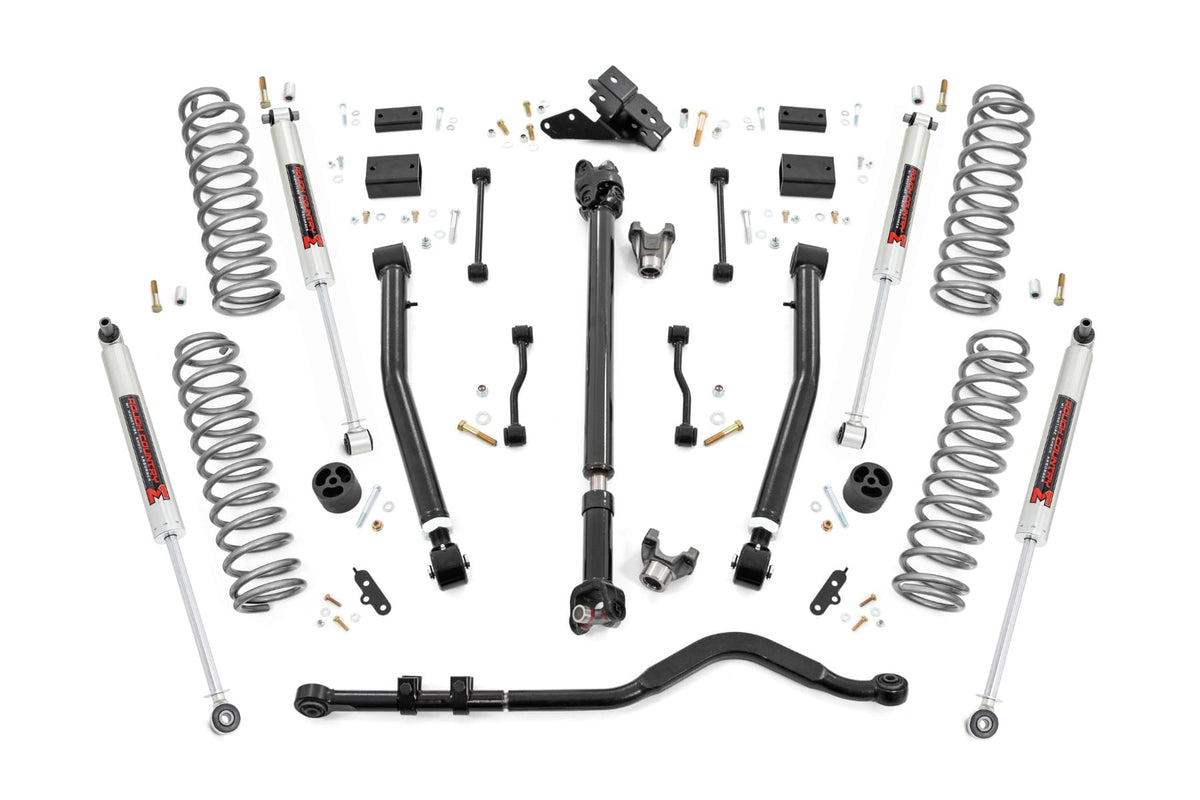 3.5 Inch Lift Kit | Adj Lower | FR D/S | M1 | Jeep Wrangler Unlimited (24-26)