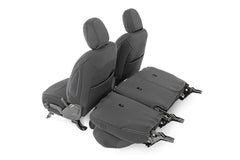 Seat Covers | Front and Rear | Jeep Wrangler Unlimited 4WD (2018-2026)