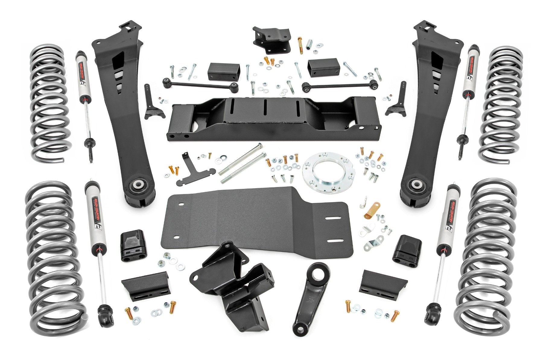 5 Inch Lift Kit | Dual Rate Coils | V2 | Non-AISIN | Ram 2500 4WD (2019-2024)