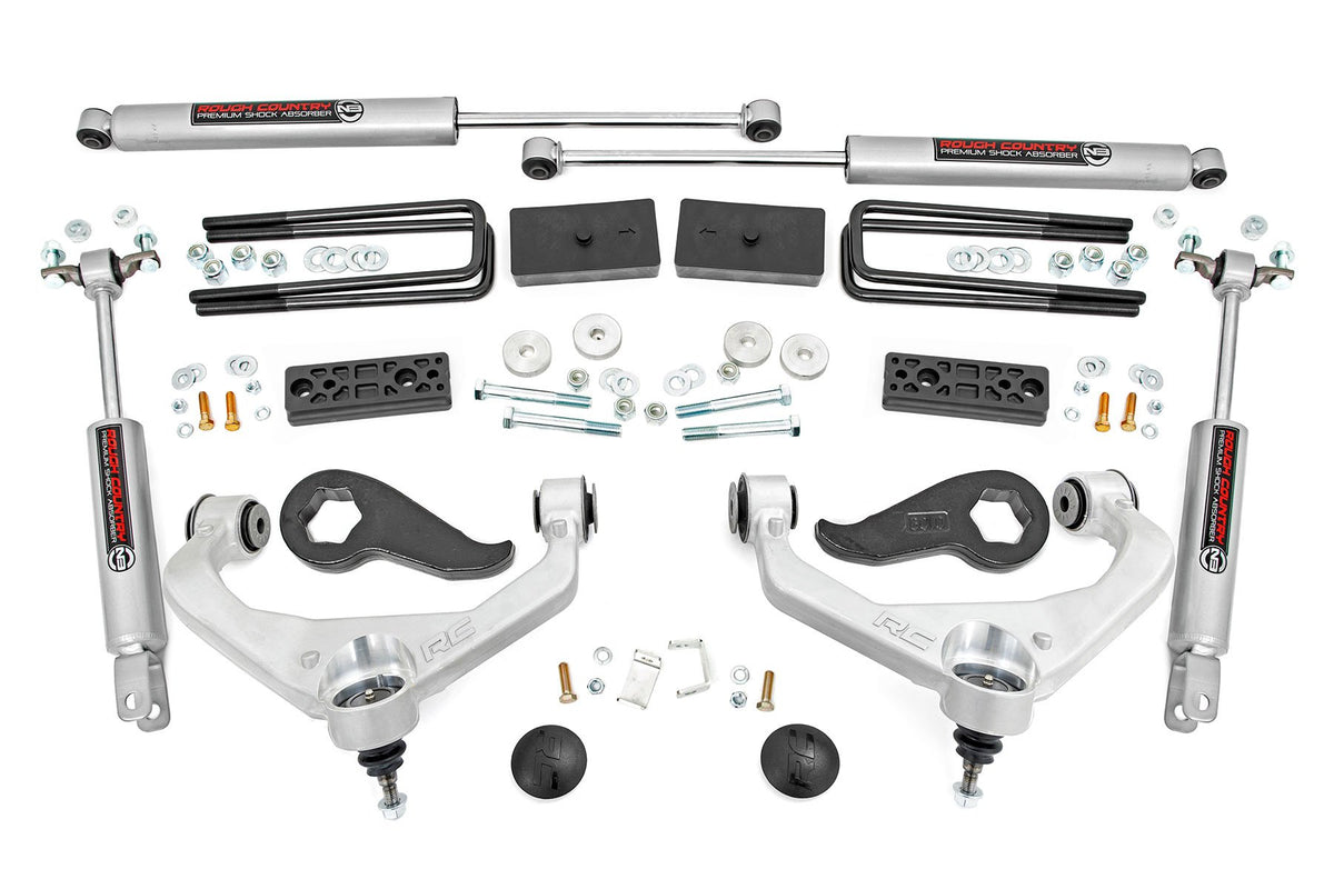 3 Inch Lift Kit | w/ Overloads | Chevy/GMC 2500HD/3500HD (20-26)