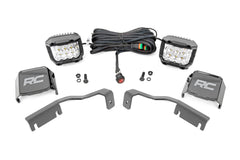 LED Light Kit | Ditch Mount | 3" OSRAM | Wide | Nissan Frontier (22-26)