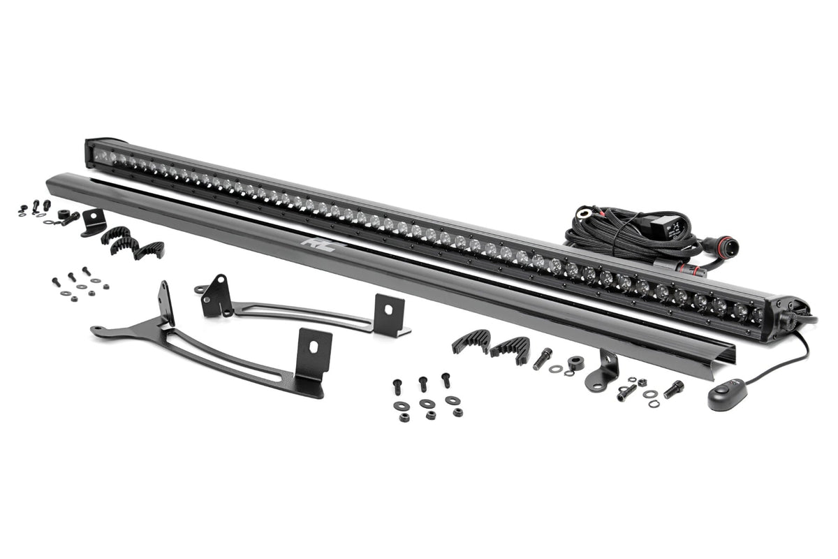 50" Single Row Light Mount | Front | Black Series | Polaris XPEDITION ADV 5
