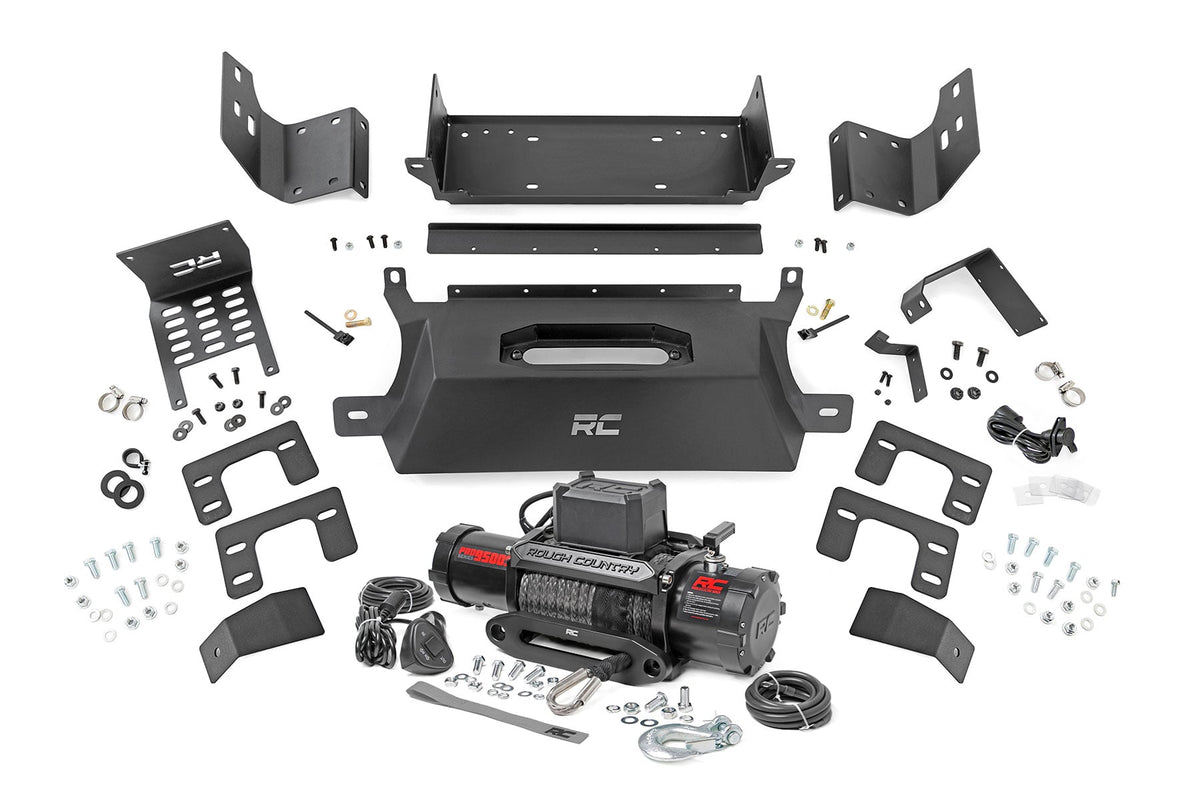 Hidden Winch Mount | 9500S | Ford Bronco 4WD (2021-2026)