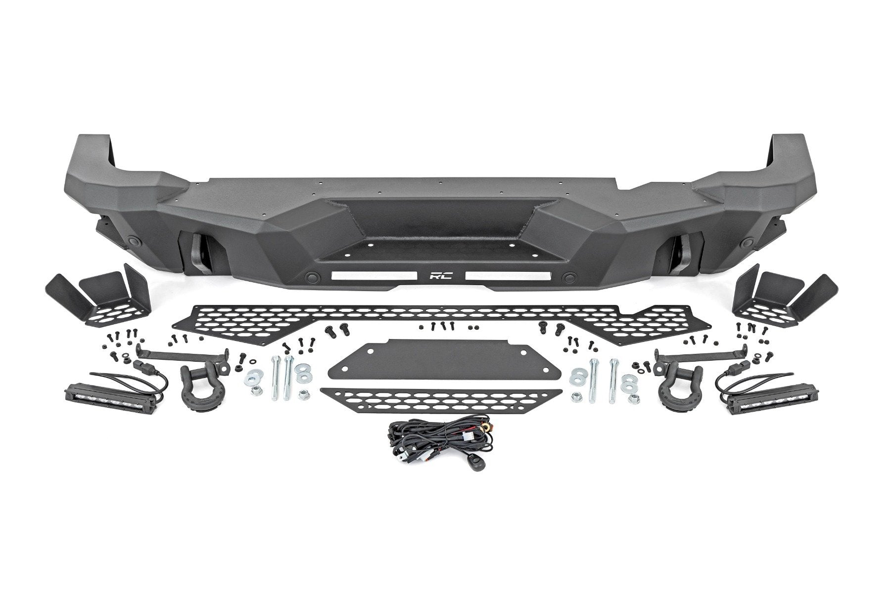 Rear Bumper | Black Series LED | 6" Pair | Slim Line | | Ford Bronco (21-26)