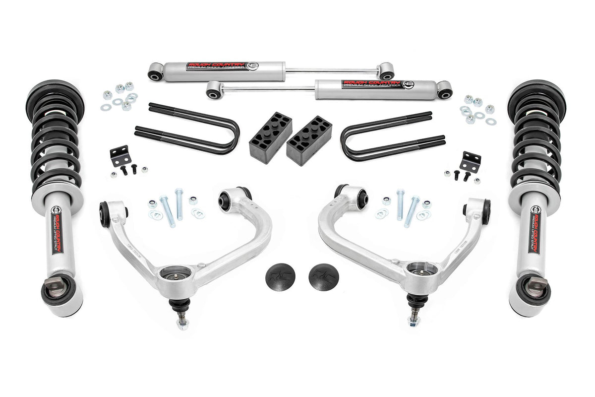 3 Inch Lift Kit | Forged UCA | N3 Struts | Ford F-150 4WD (2021-2026)