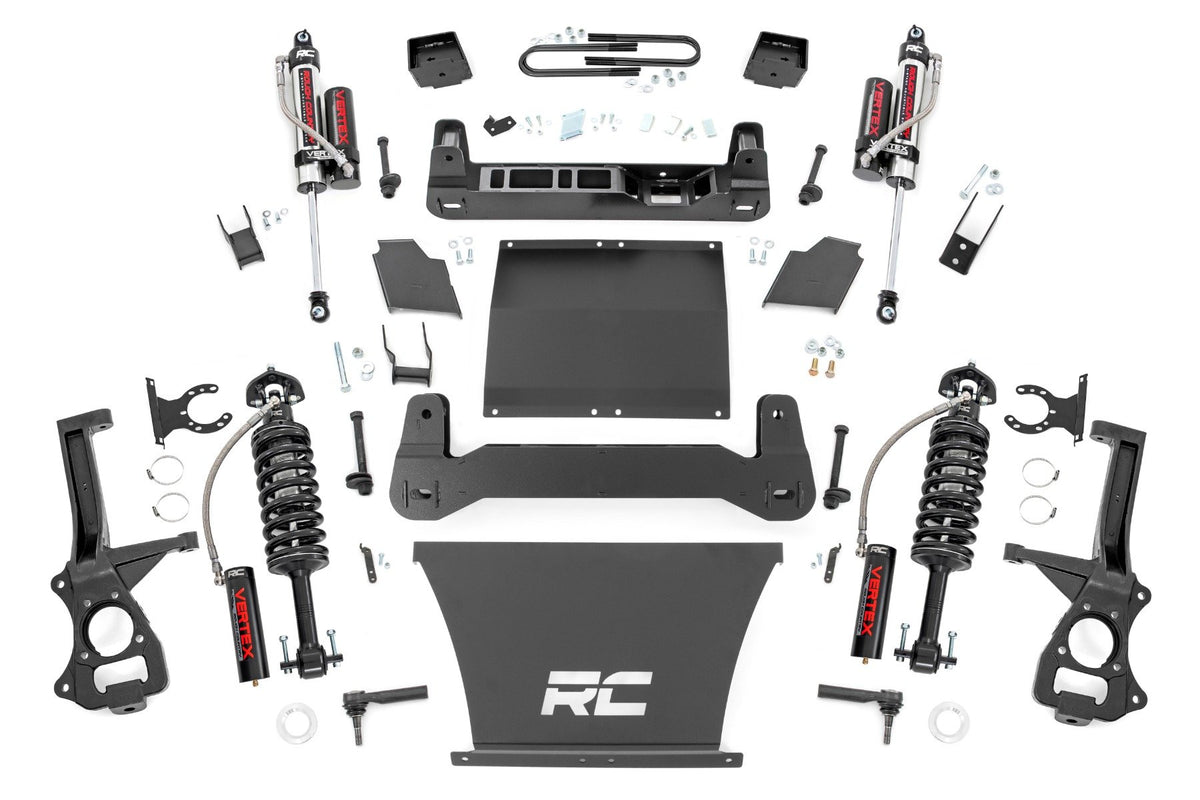 6 Inch Lift Kit | Mono Leaf Rear | Vertex | Chevy Silverado 1500 4WD (22-24)