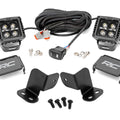 LED Light Kit | Rear Mount | 2" Black Pair | Amber DRL | Segway 570 F