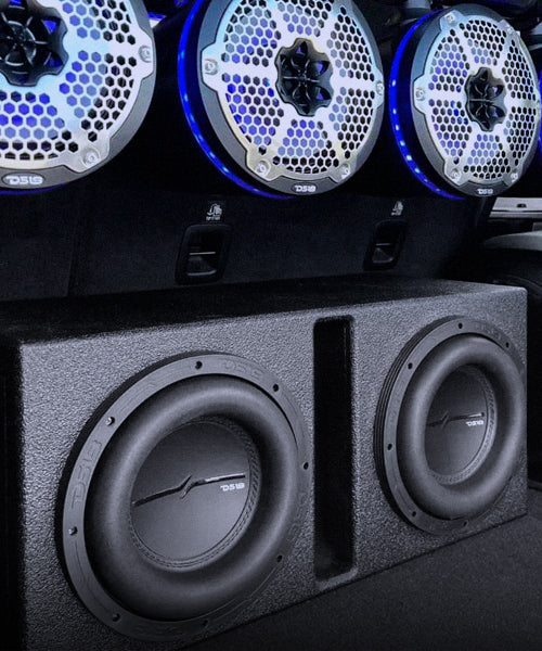 ZXI 12" High Excursion Subwoofer Quad Stacked Magnets | 1000W RMS DVC 2-Ohm - DS18
