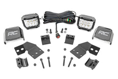LED Light Kit | Front Mount | 3" Chrome Pair | Wide Angle | Polaris XPEDITION ADV 5