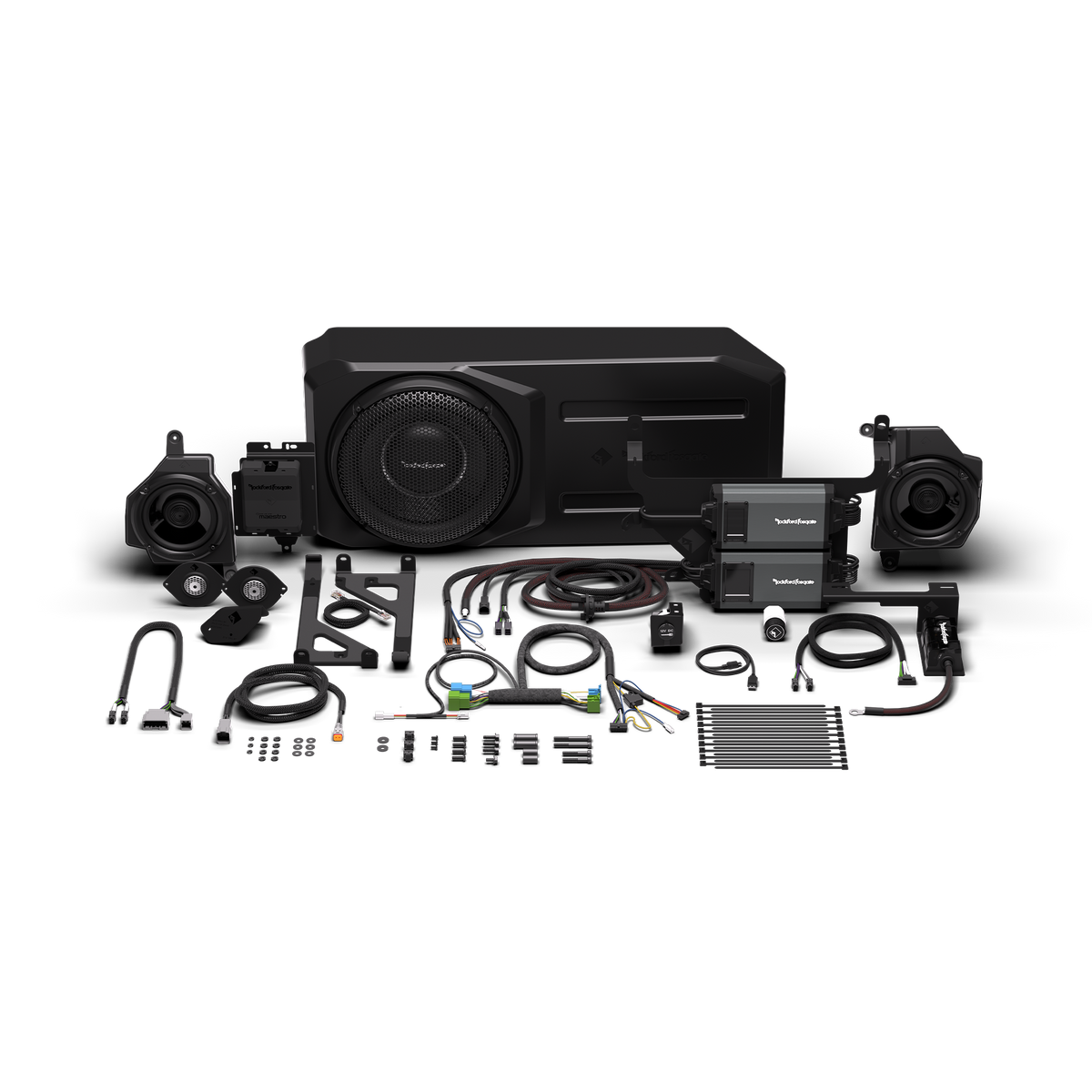 1,800 Watt All-In-One Audio Kit for Select 2024+ Jeep Wrangler JL
