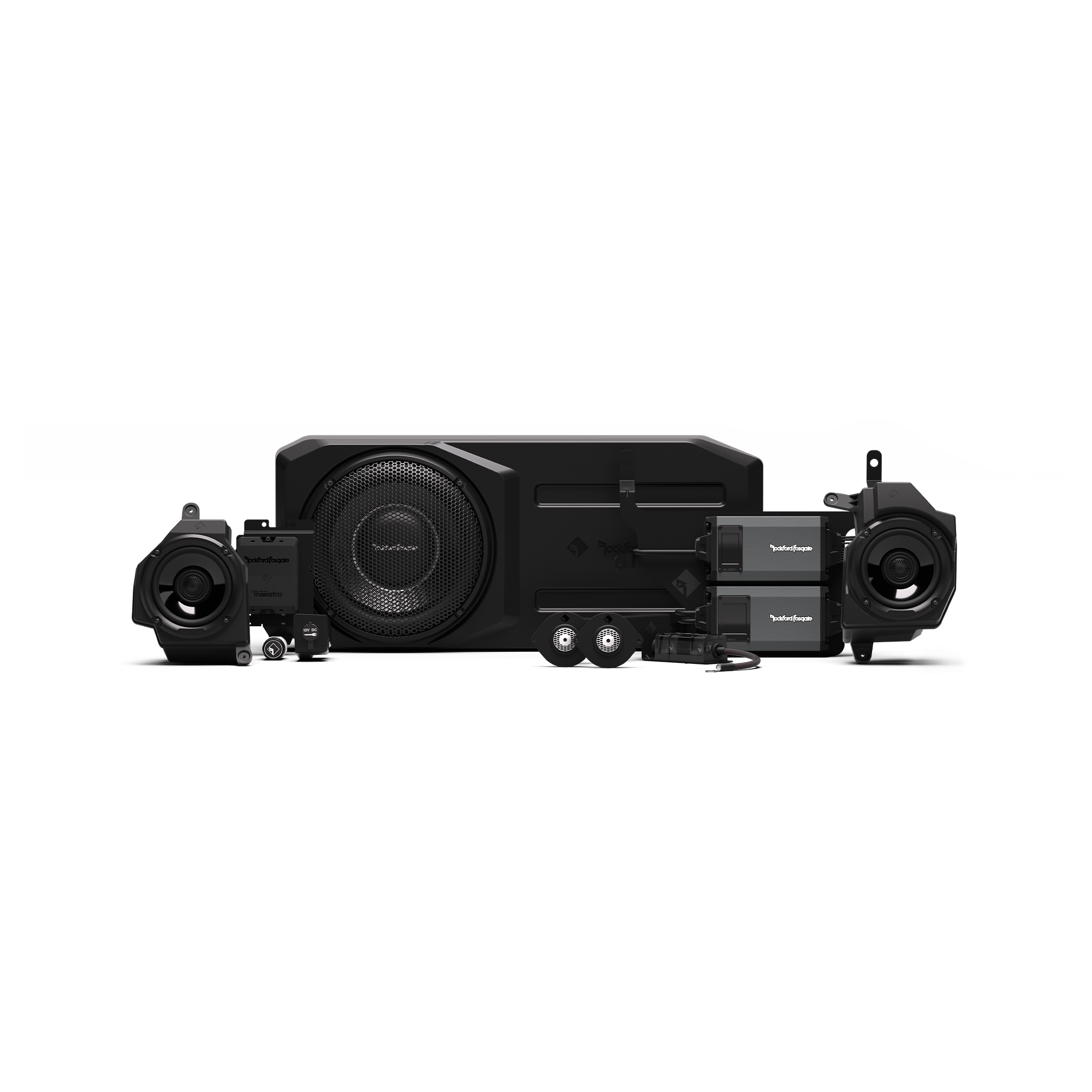 1,800 Watt All-In-One Audio Kit for Select 2024+ Jeep Wrangler JL