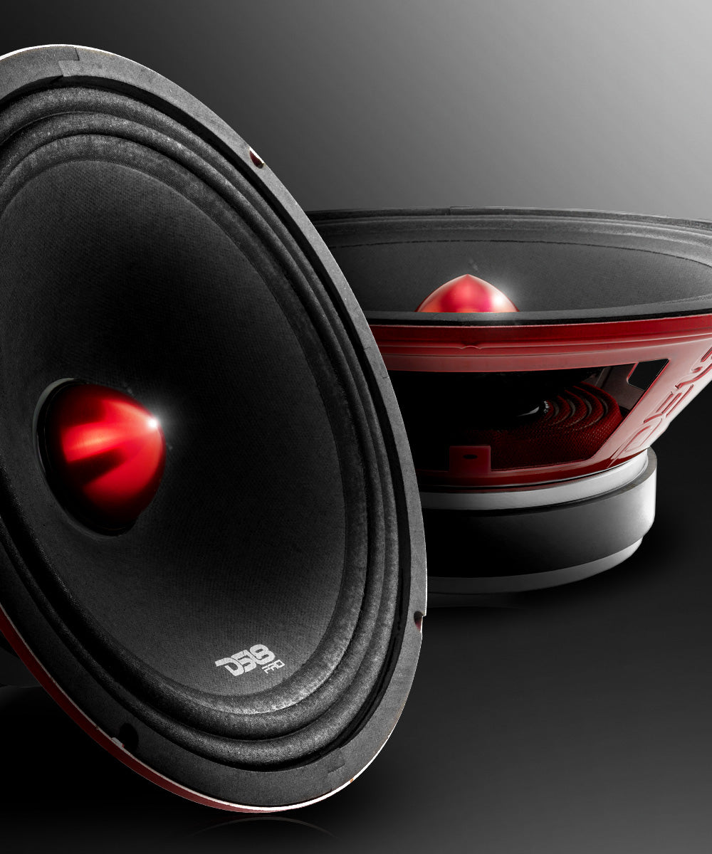 PRO-X 10" Mid-Range Bullet Loudspeaker | 300W RMS 8-Ohm - DS18