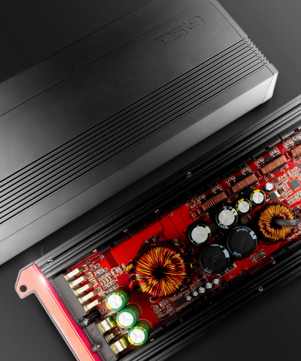 GEN-X 5-Channel Class D Amplifier | 4 x 130W RMS @ 4-Ohm + 1 x 900W RMS @ 1-Ohm - DS18