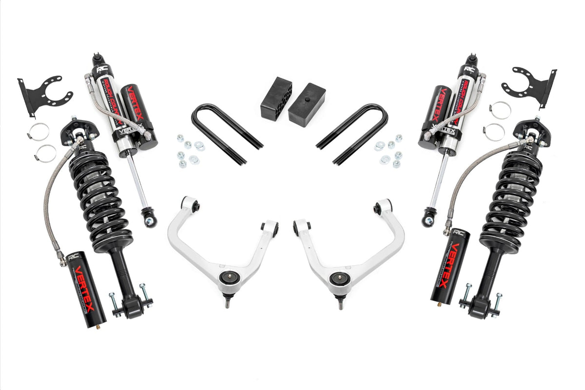 3.5 Inch Lift Kit | Mono Leaf Rear | Vertex | GMC Sierra 1500 2WD/4WD (25-26)
